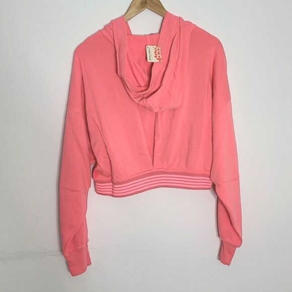 Free People Movement Grand Slam Cotton Blend Hoodie Women's Size S - Picture 9 of 10